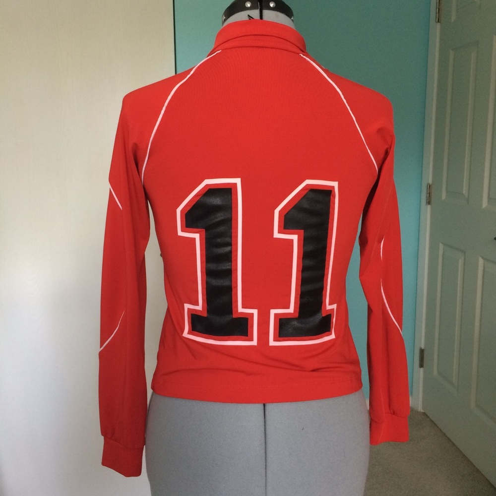 Turbowear Athletic Jacket Red Size Small